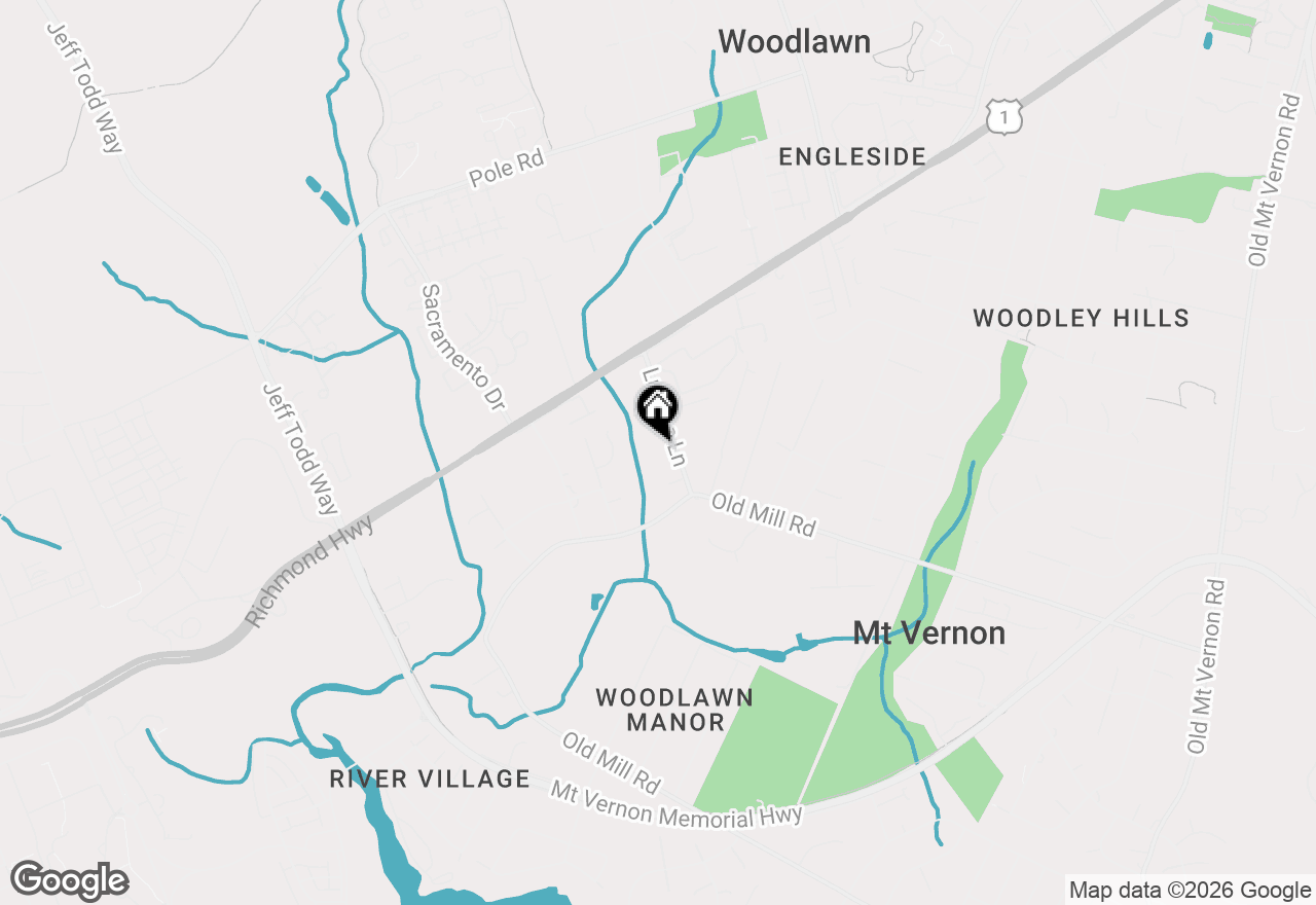 Map of 8734 Lukens Lane, Alexandria, VA 22309