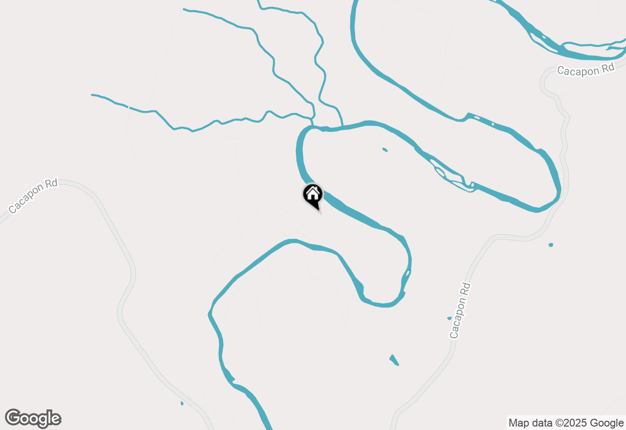 Map of  Bowers Lane #LOT 6, Great Cacapon, WV 25422