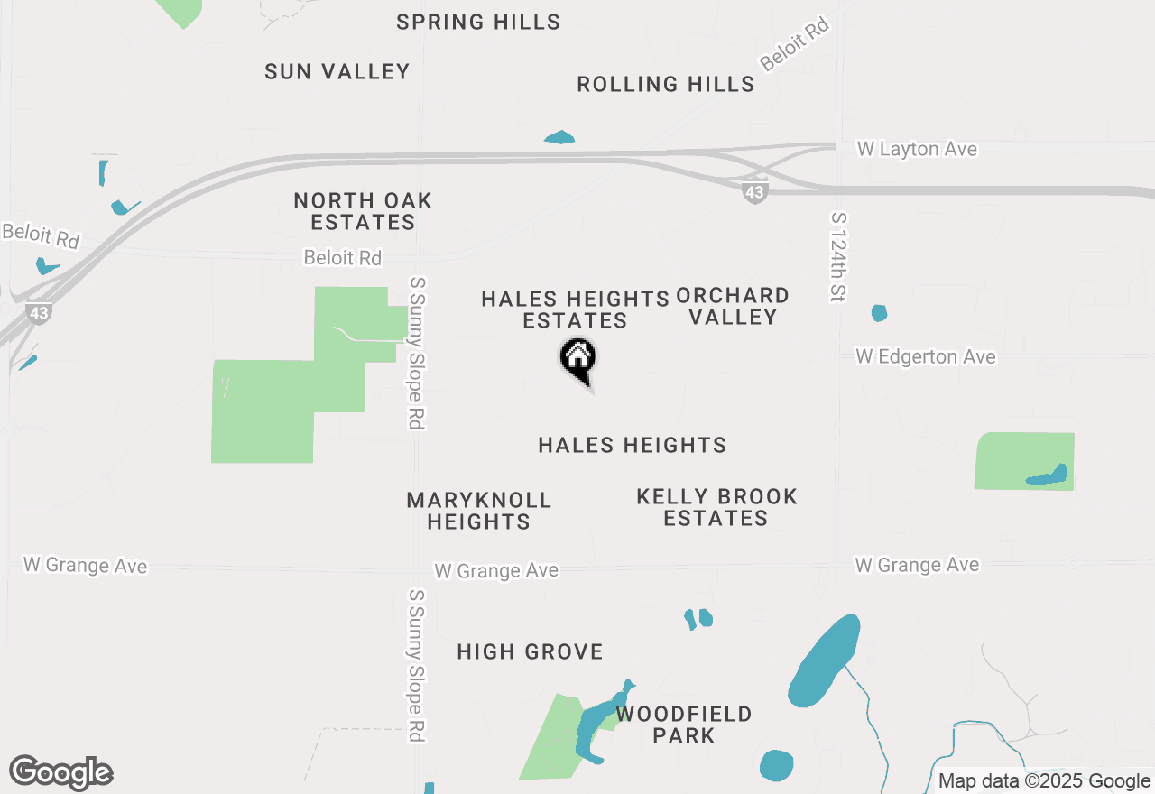 Map of 5160 S Guerin Pass, New Berlin, WI 53151