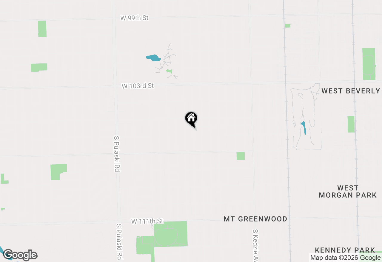 Map of 10546 S Drake Avenue, Chicago, IL 60655