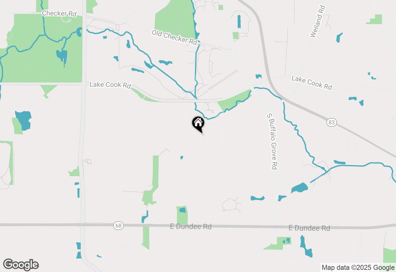 Map of 310 Rosewood Avenue, Buffalo Grove, IL 60089