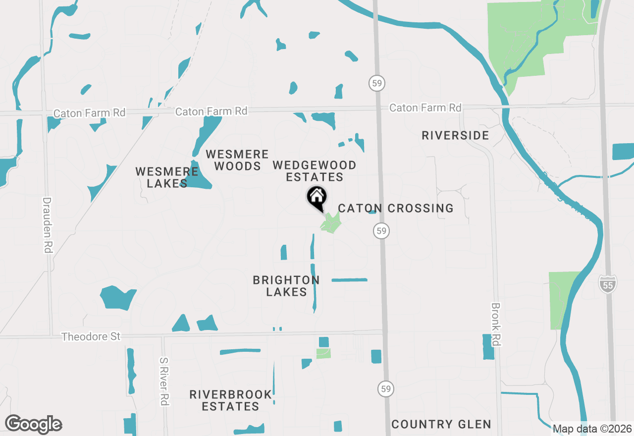 Map of 25323 Wilson Court, Plainfield, IL 60586