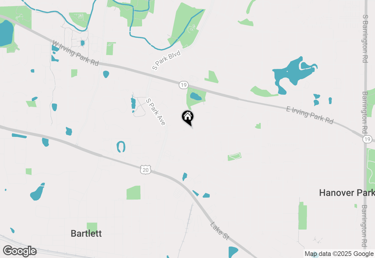 Map of 511 Freeman Avenue, Streamwood, IL 60107