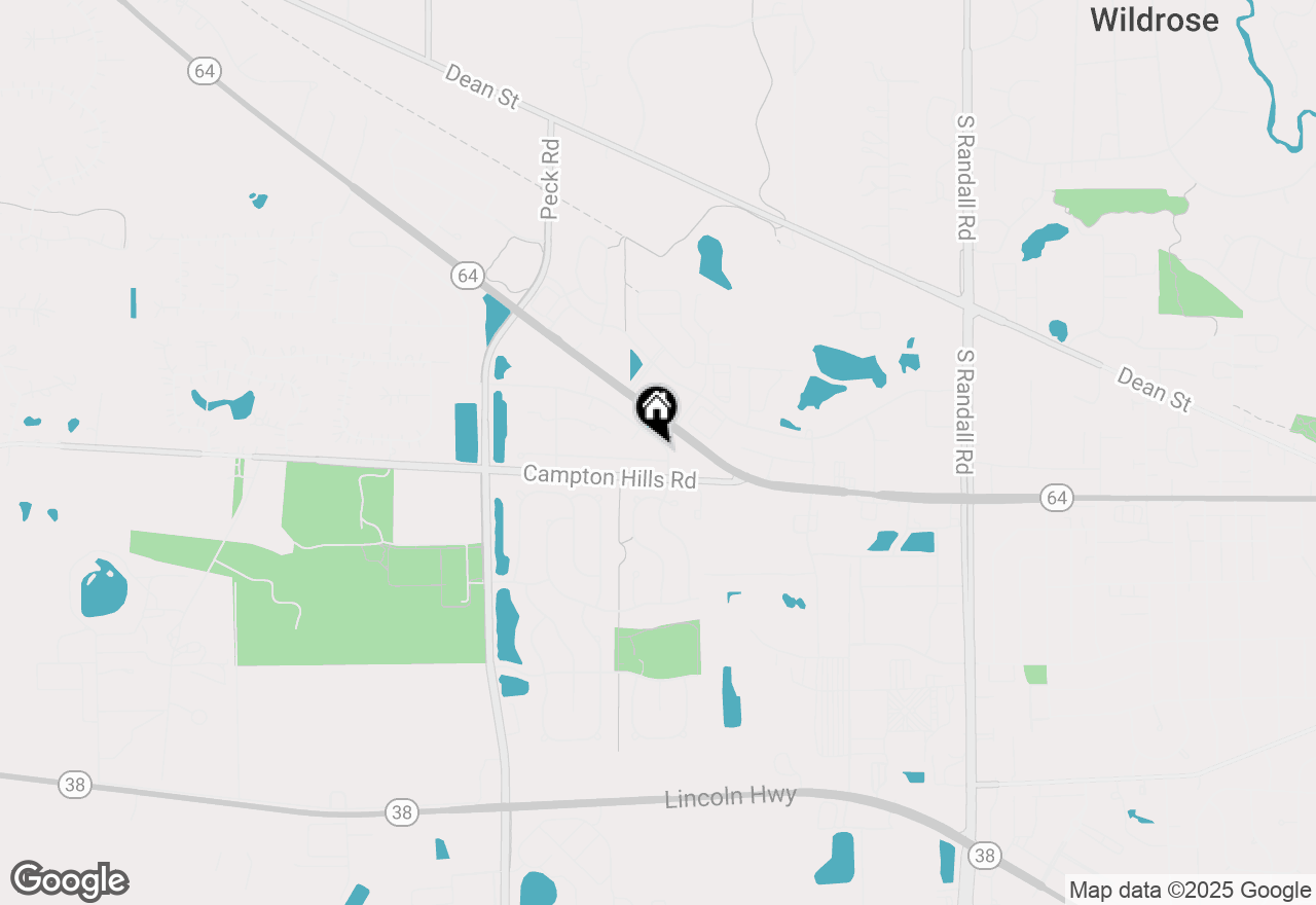 Map of 3042 Saint Michel Lane, St. Charles, IL 60175