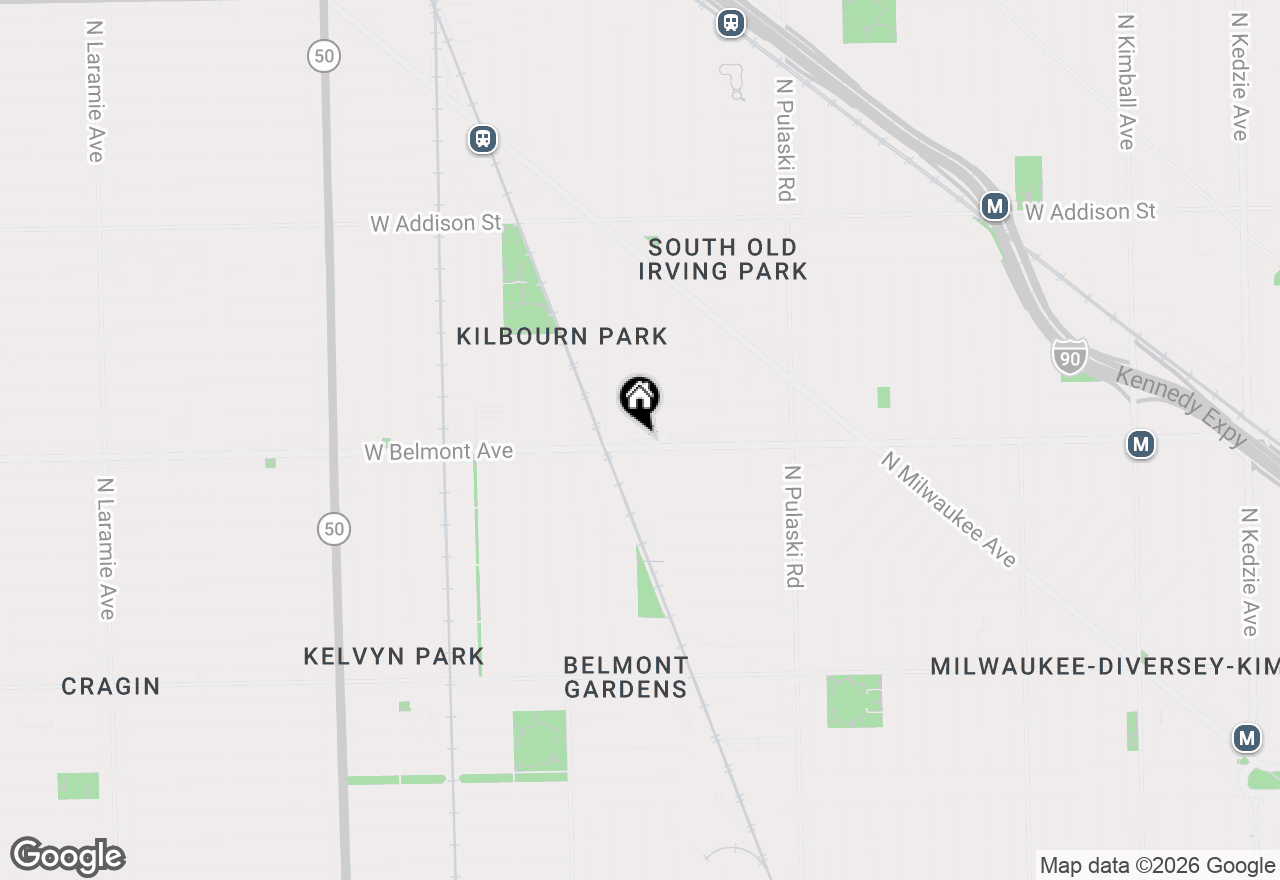 Map of 4232 W Belmont Avenue #5, Chicago, IL 60641