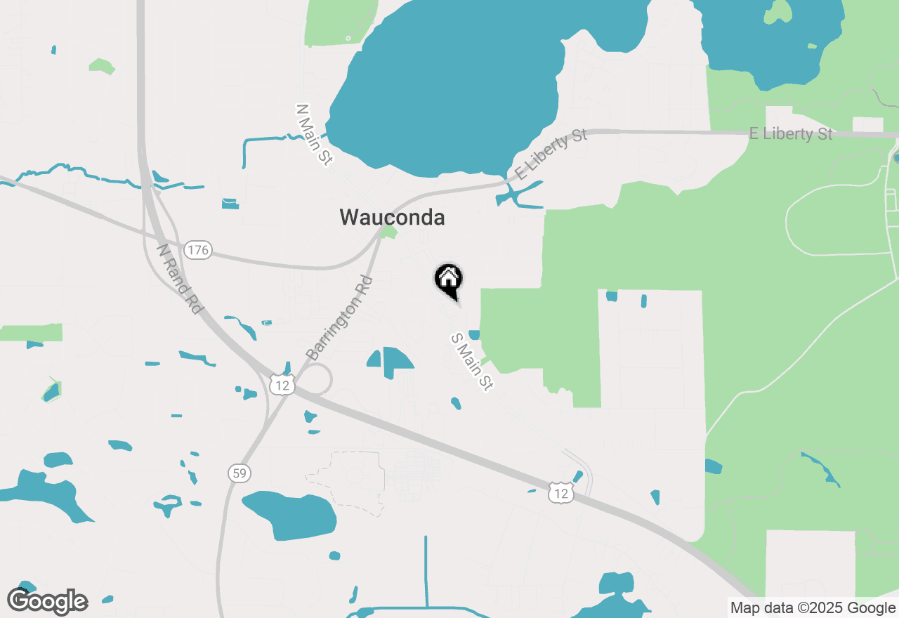 Map of 520 S Main Street, Wauconda, IL 60084