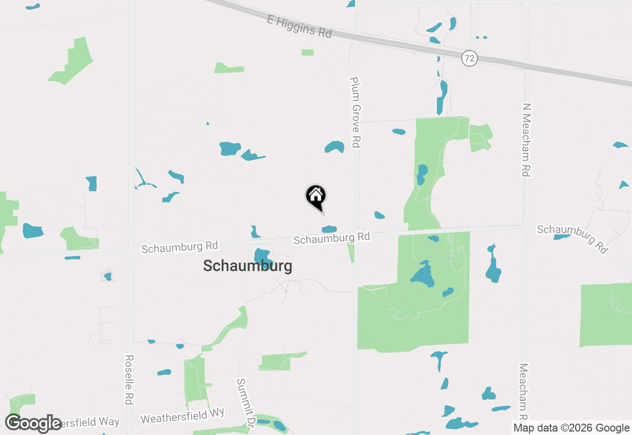 Map of 610 Berkley Court #Z2, Schaumburg, IL 60194