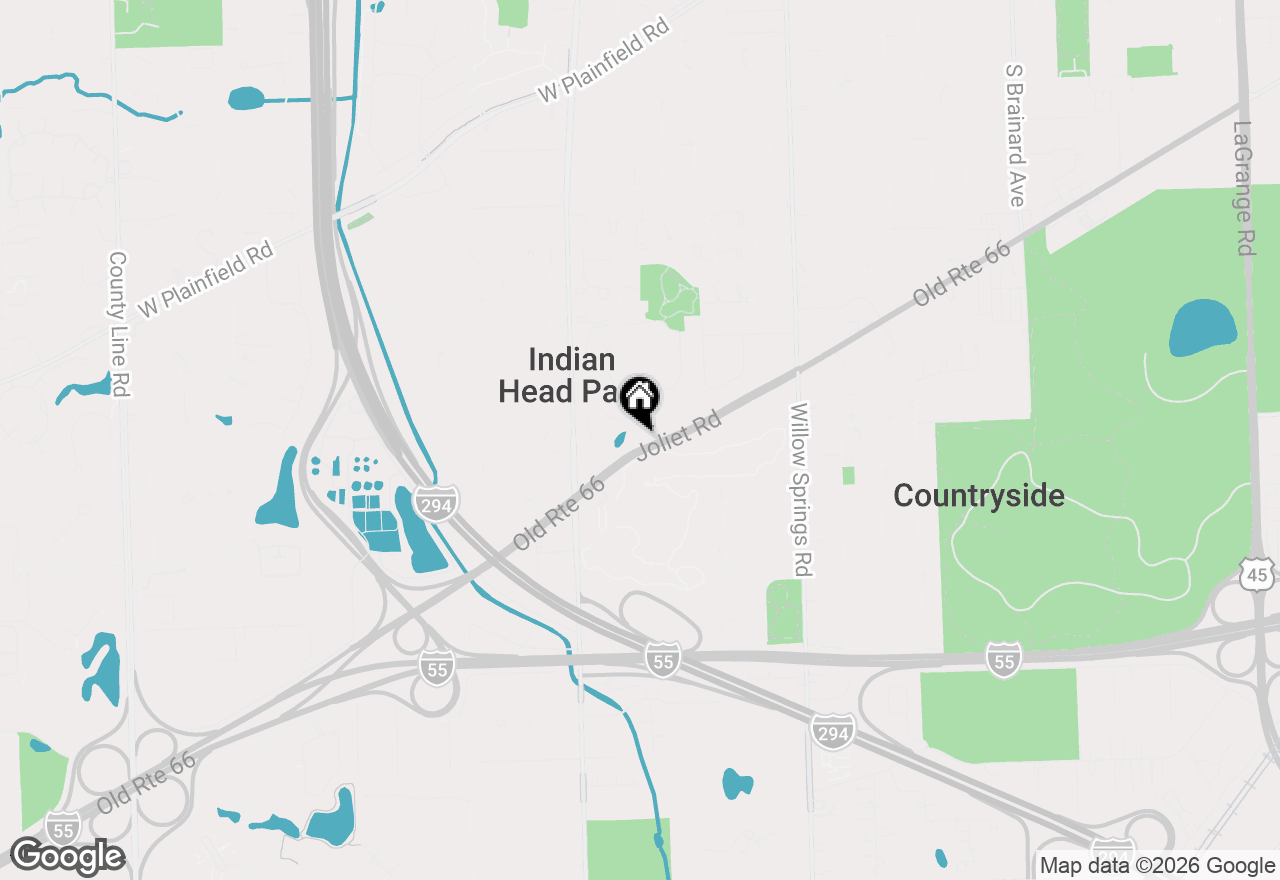 Map of 6820 Joliet Road #11, Indian Head Park, IL 60525