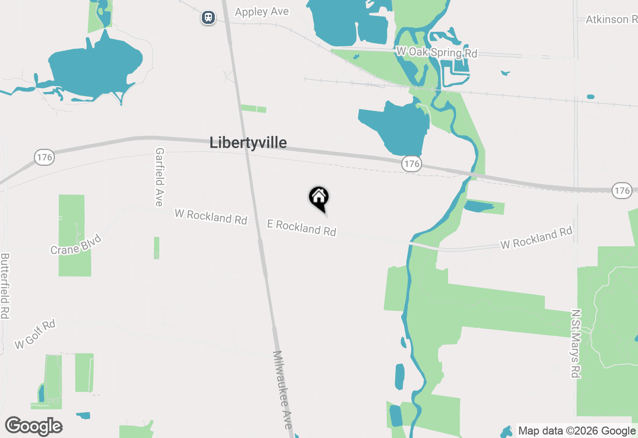 Map of 423 S 4th Avenue, Libertyville, IL 60048