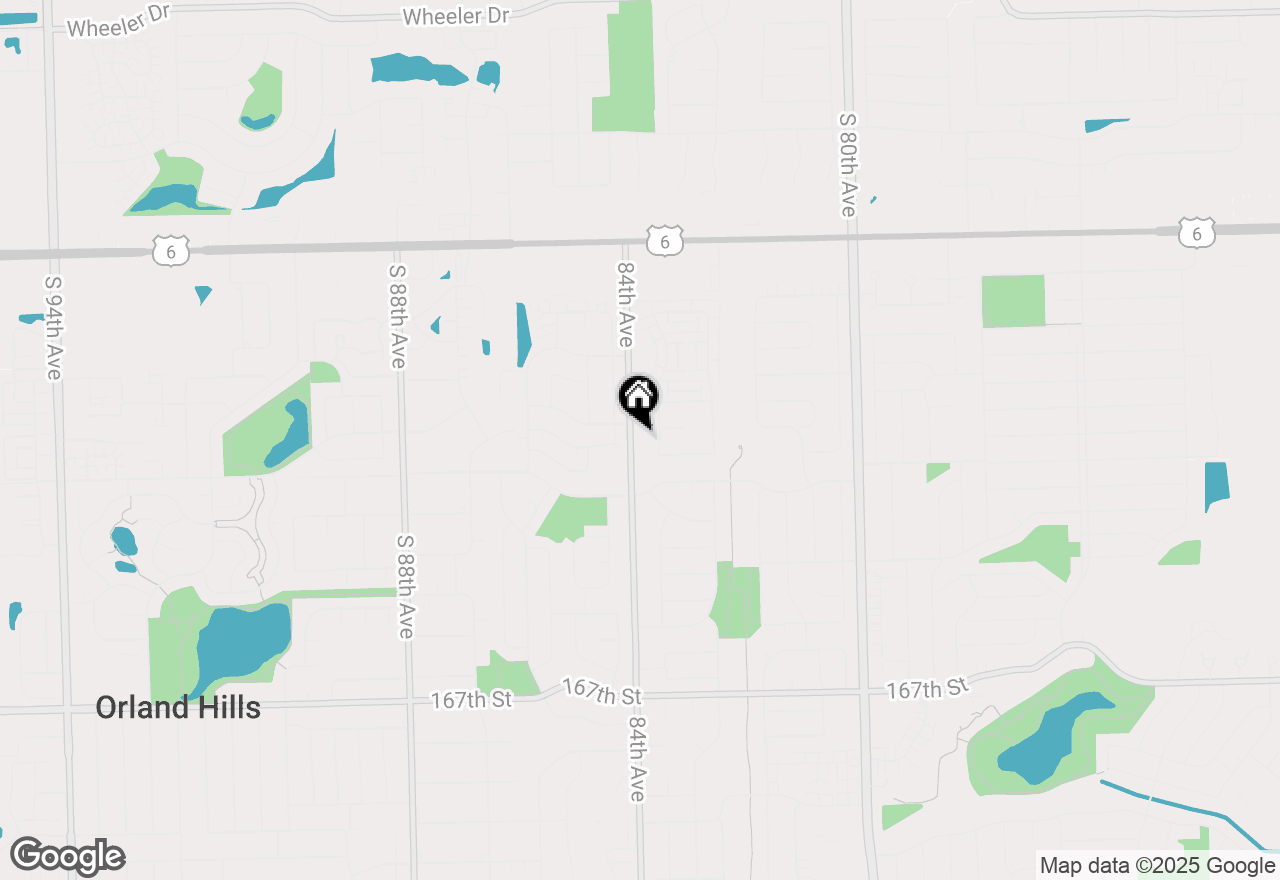 Map of 16213 84th Avenue, Tinley Park, IL 60477