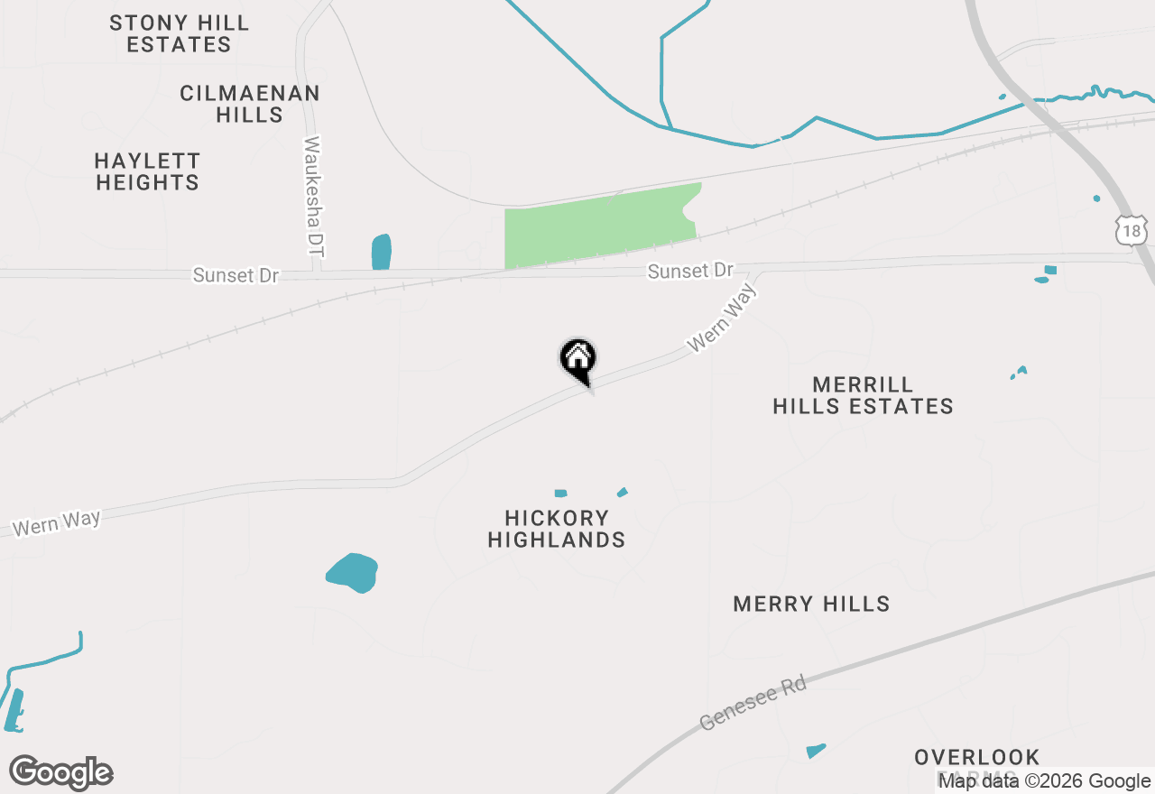 Map of Lot 1 Cardinal Ct, Waukesha, WI 53189