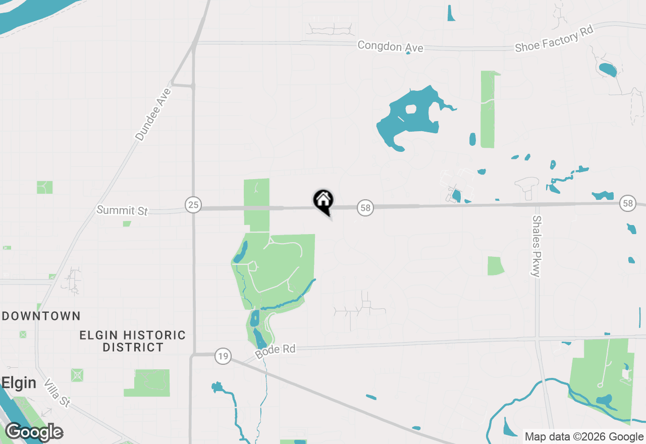 Map of 2 American Way, Elgin, IL 60120