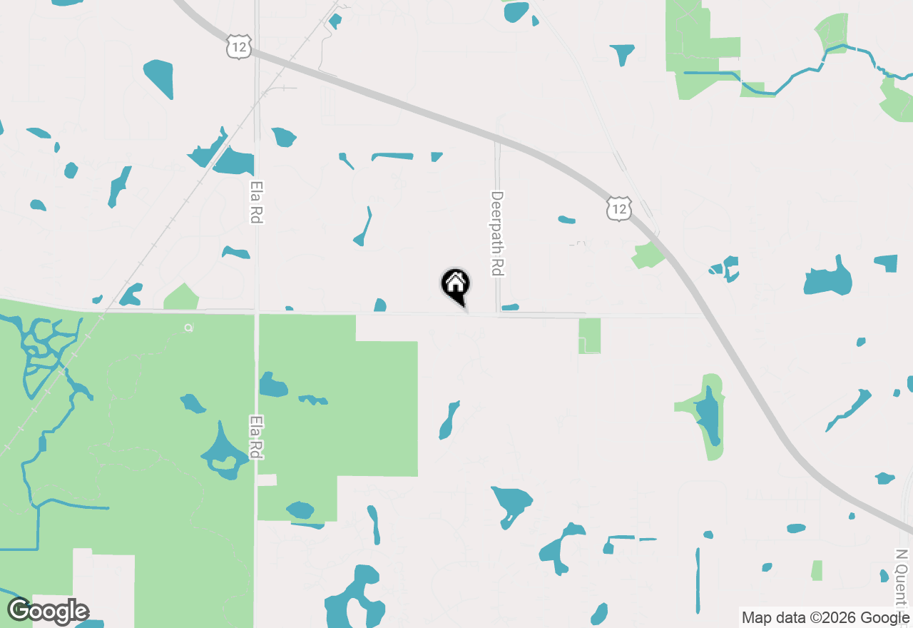 Map of 26630 N Pheasant Trail, Wauconda, IL 60084