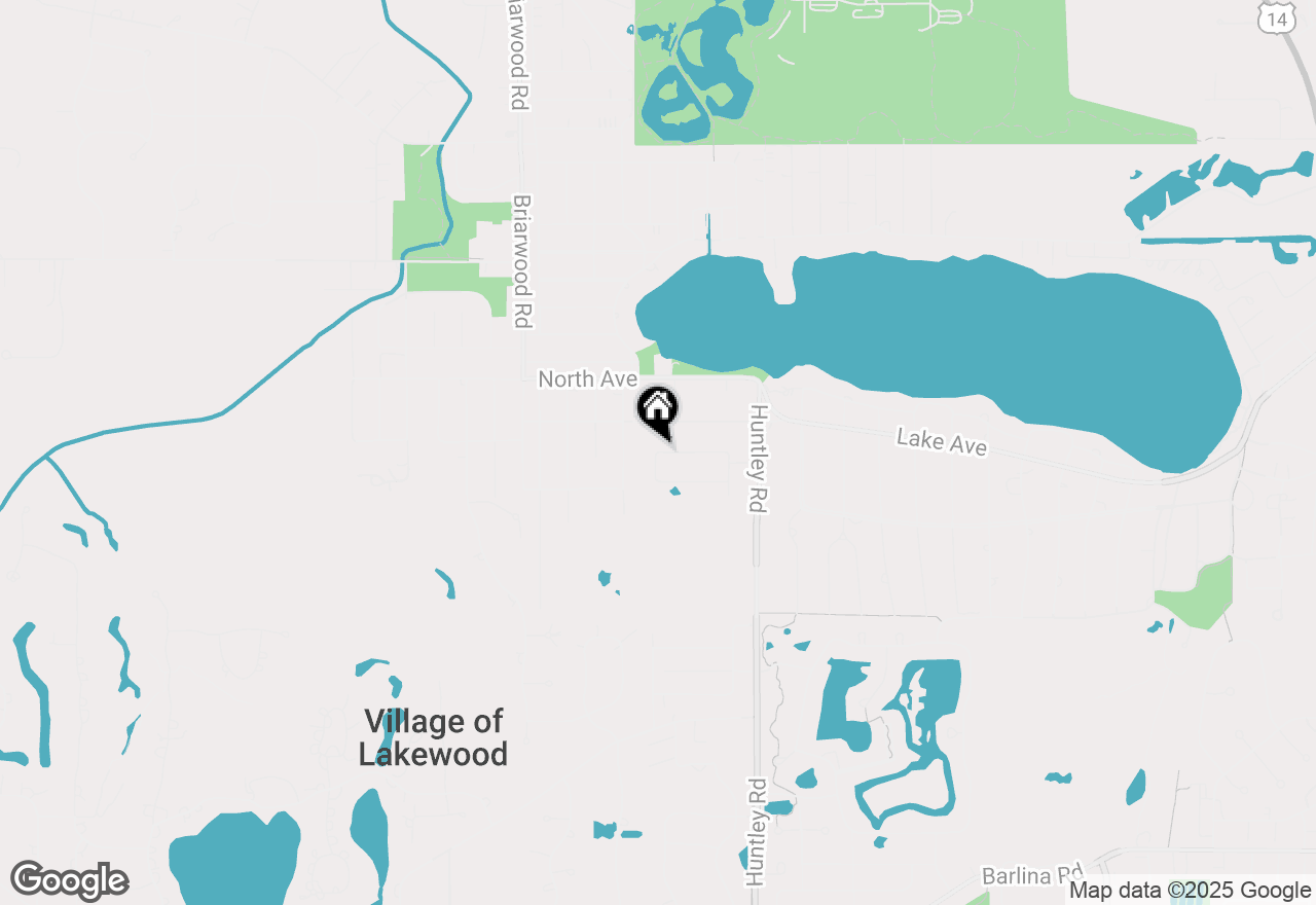 Map of 8709 Shade Tree Circle, Lakewood, IL 60014