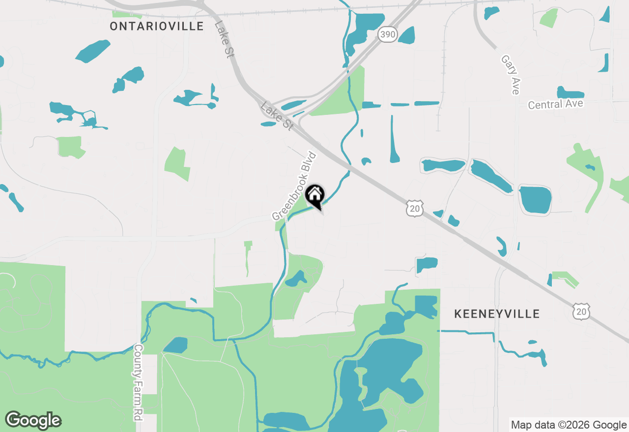 Map of 1379 Court Marguerite Court, Hanover Park, IL 60133