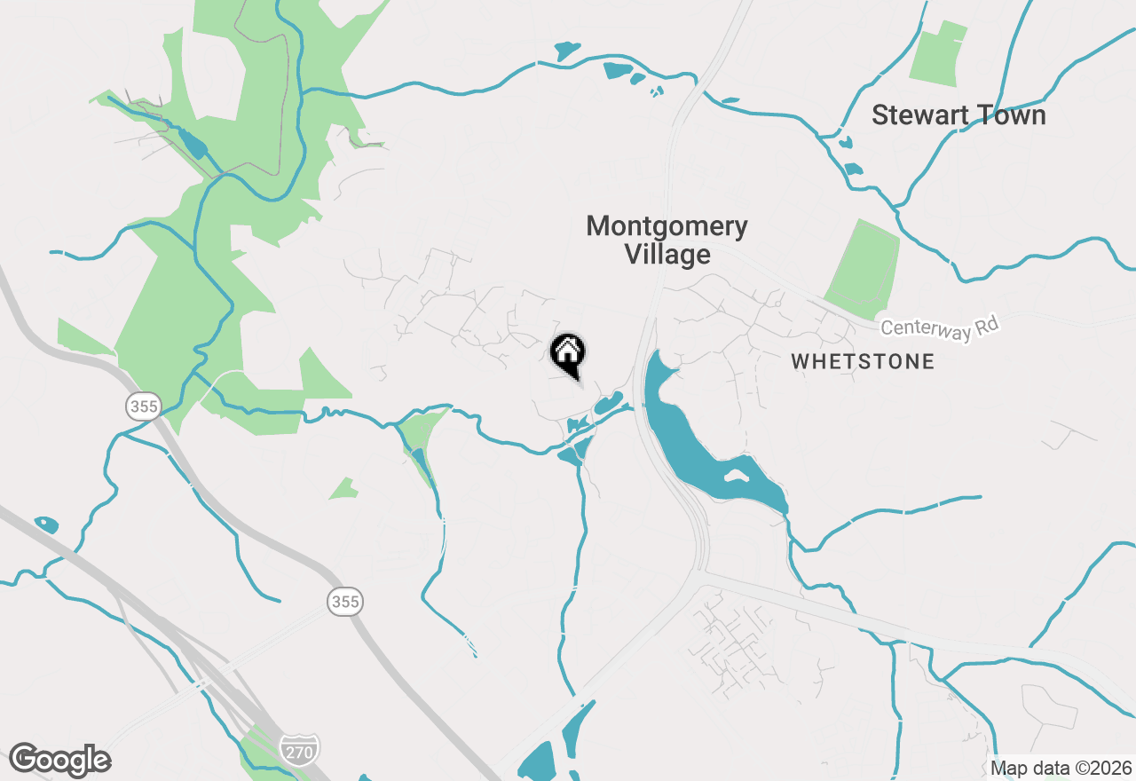 Map of 18906 Mills Choice Road #18906, Montgomery Village, MD 20886