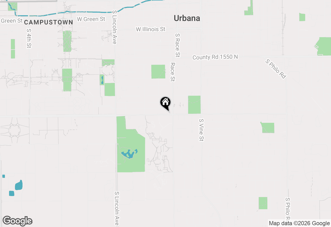 Map of 302 W Florida Avenue, Urbana, IL 61801