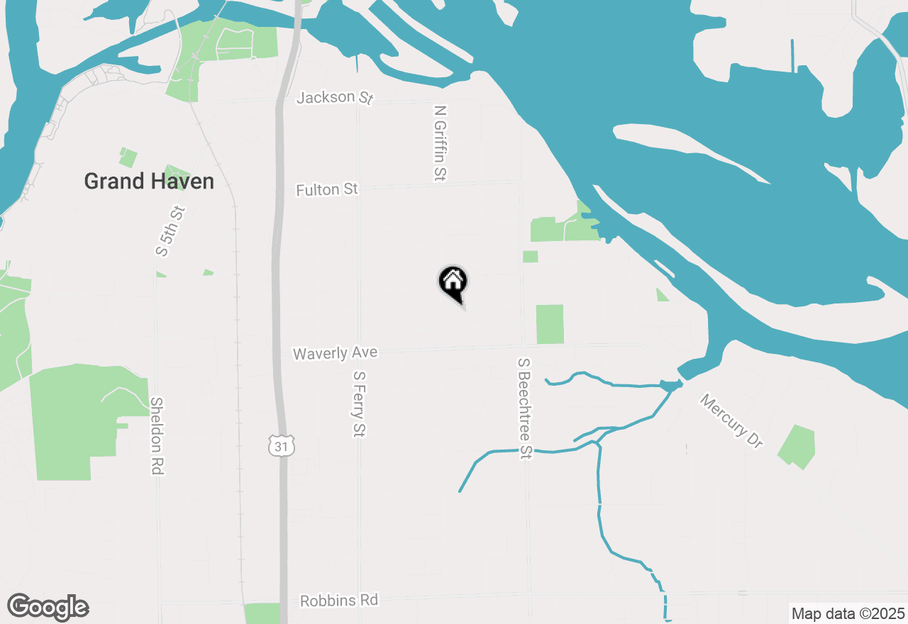 Map of 1314 Grant Street, Grand Haven, MI 49417