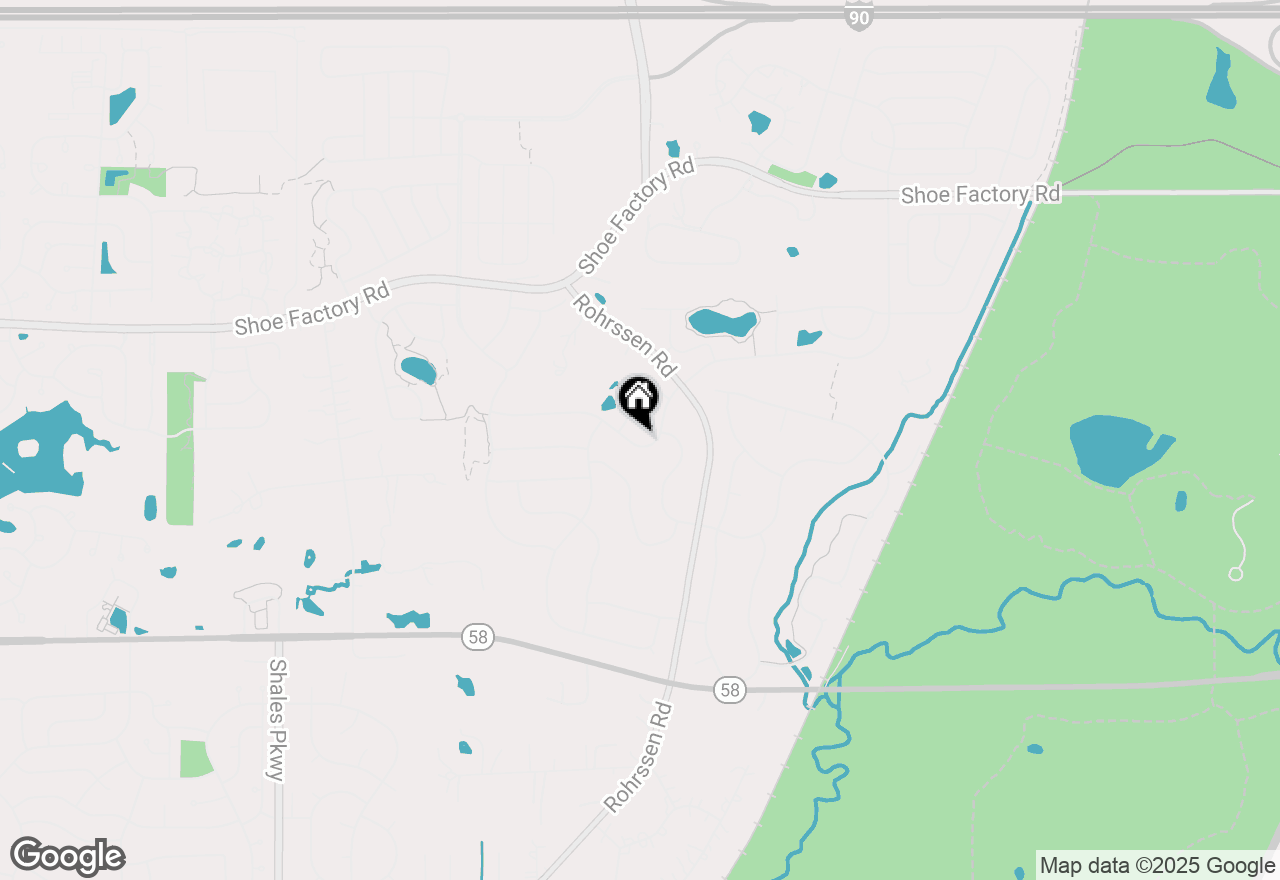 Map of 5644 Red Oak Drive, Hoffman Estates, IL 60192