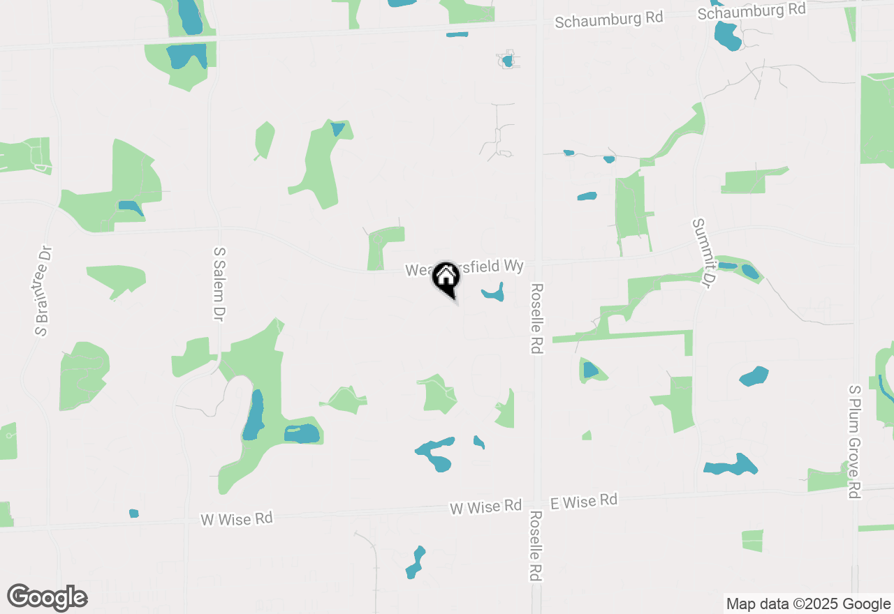 Map of 221 Serenade Court, Schaumburg, IL 60193