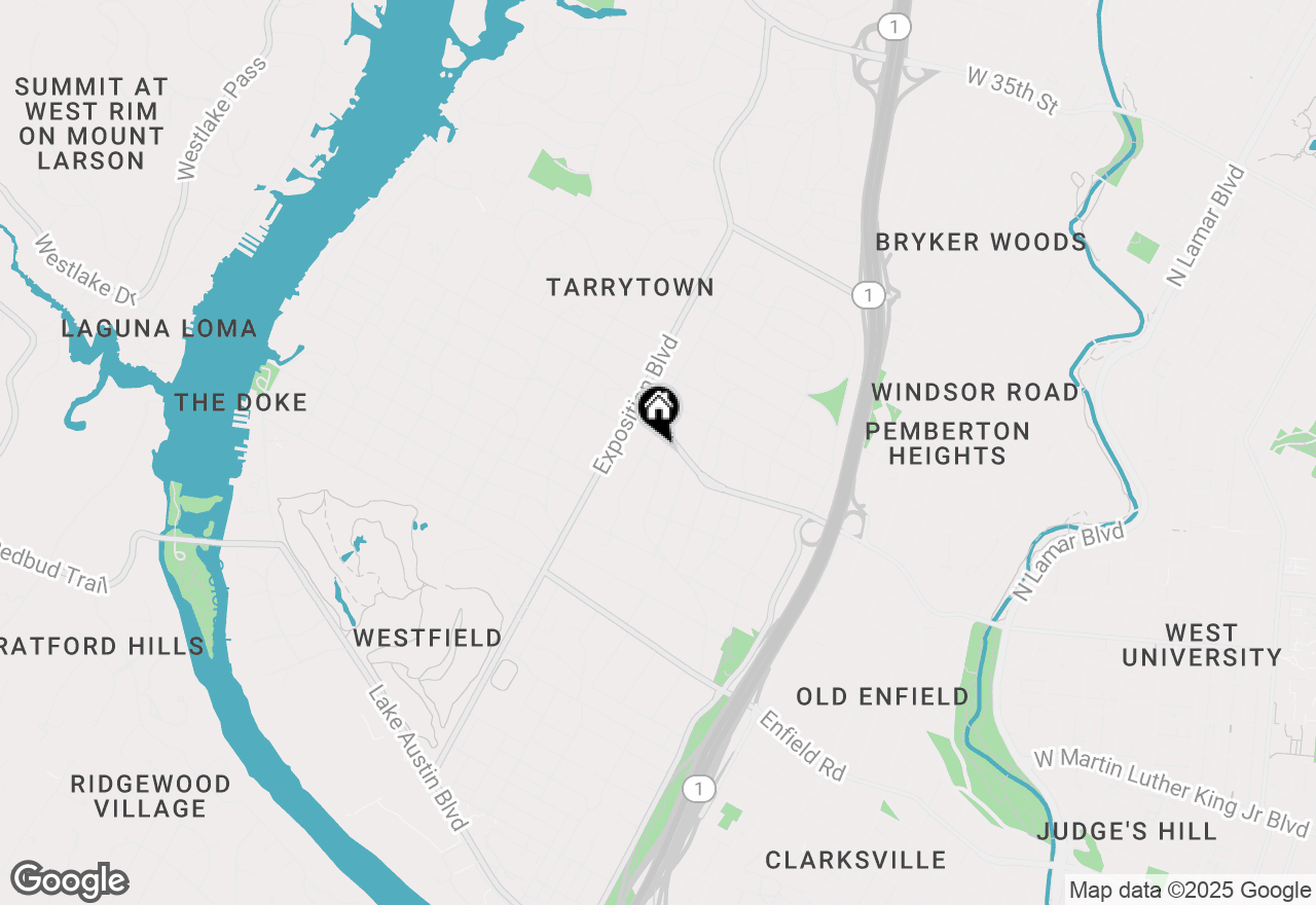 Map of 2202 Forest Trl, Austin, TX 78703