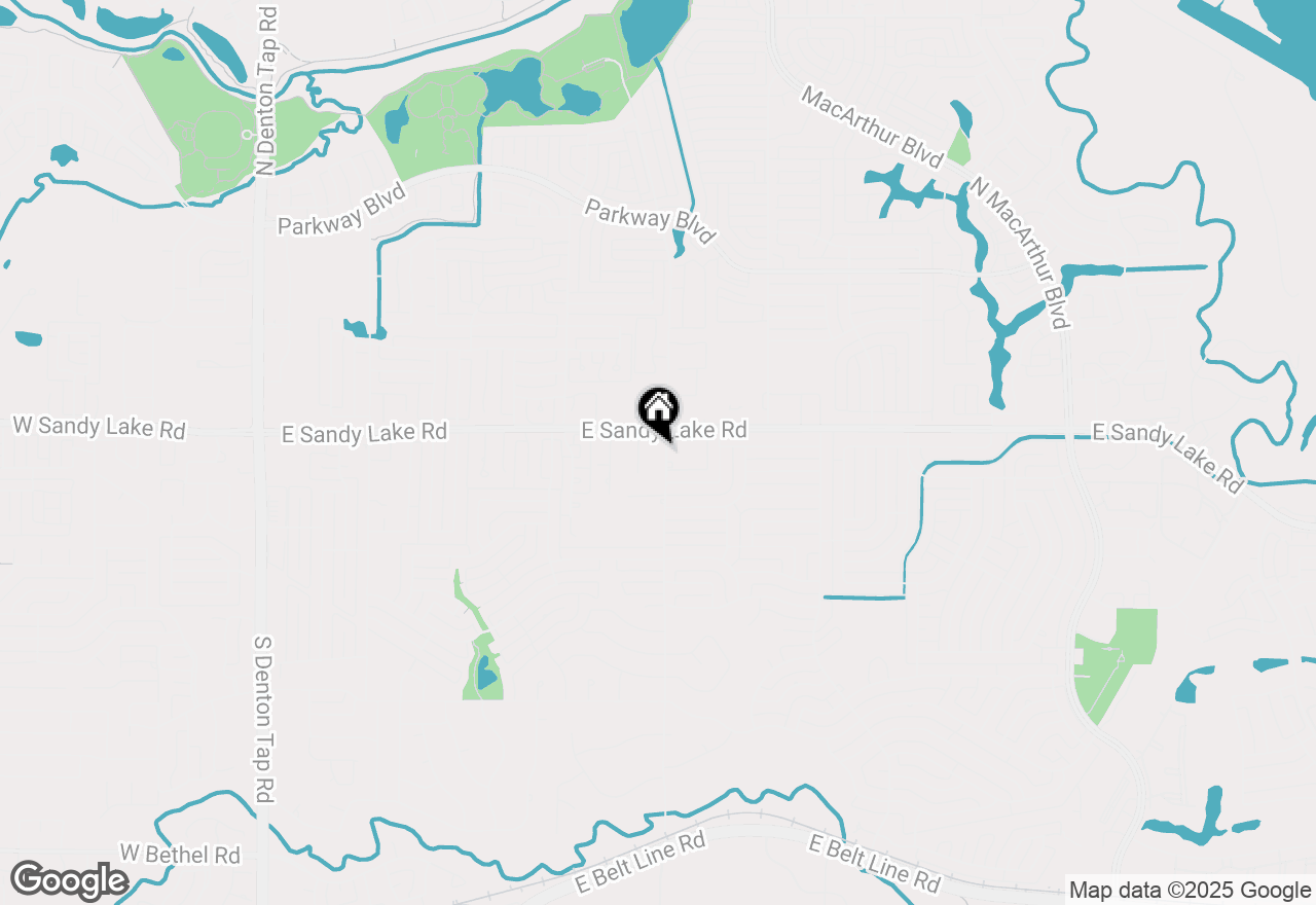 Map of 109 S Moore Road, Coppell, TX 75019