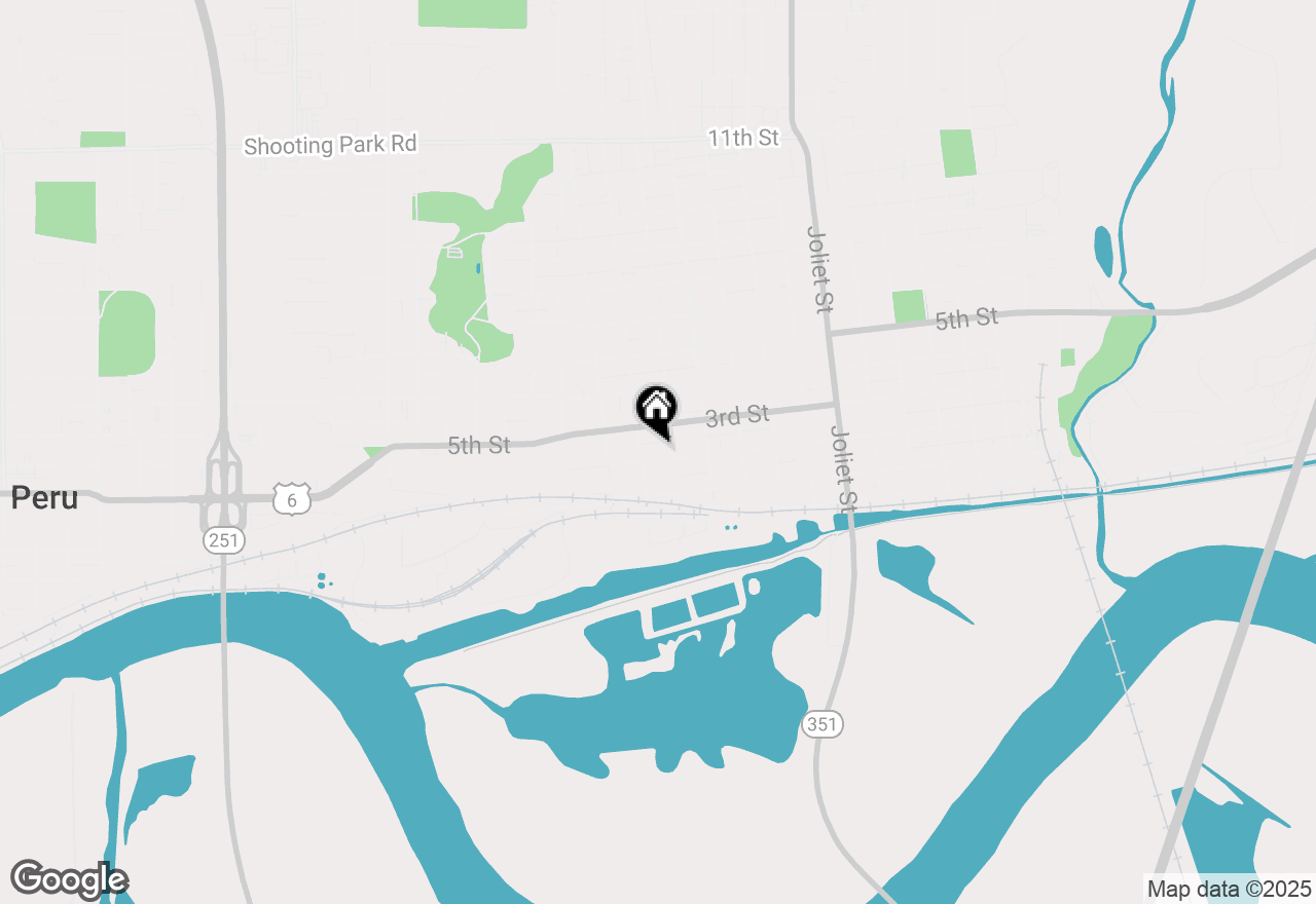 Map of 231 2nd Street, Lasalle, IL 61301