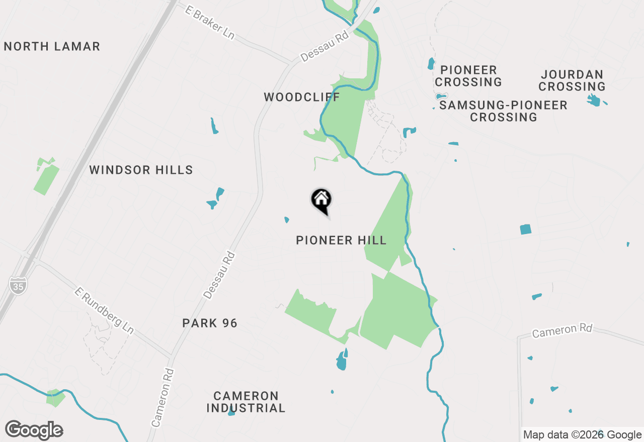 Map of 10917 Tildon Ave, Austin, TX 78754