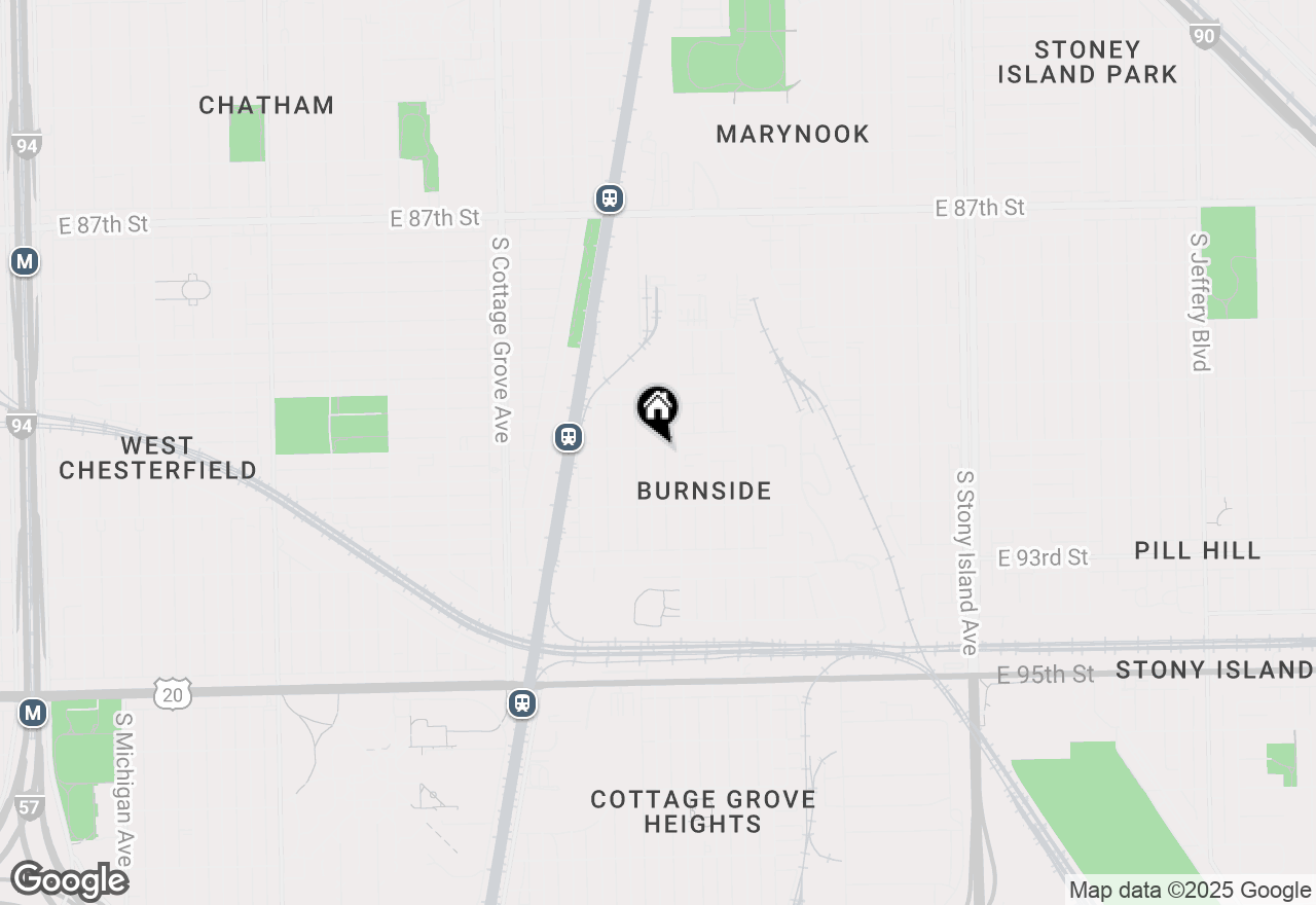 Map of 9101 S Dobson Avenue, Chicago, IL 60619