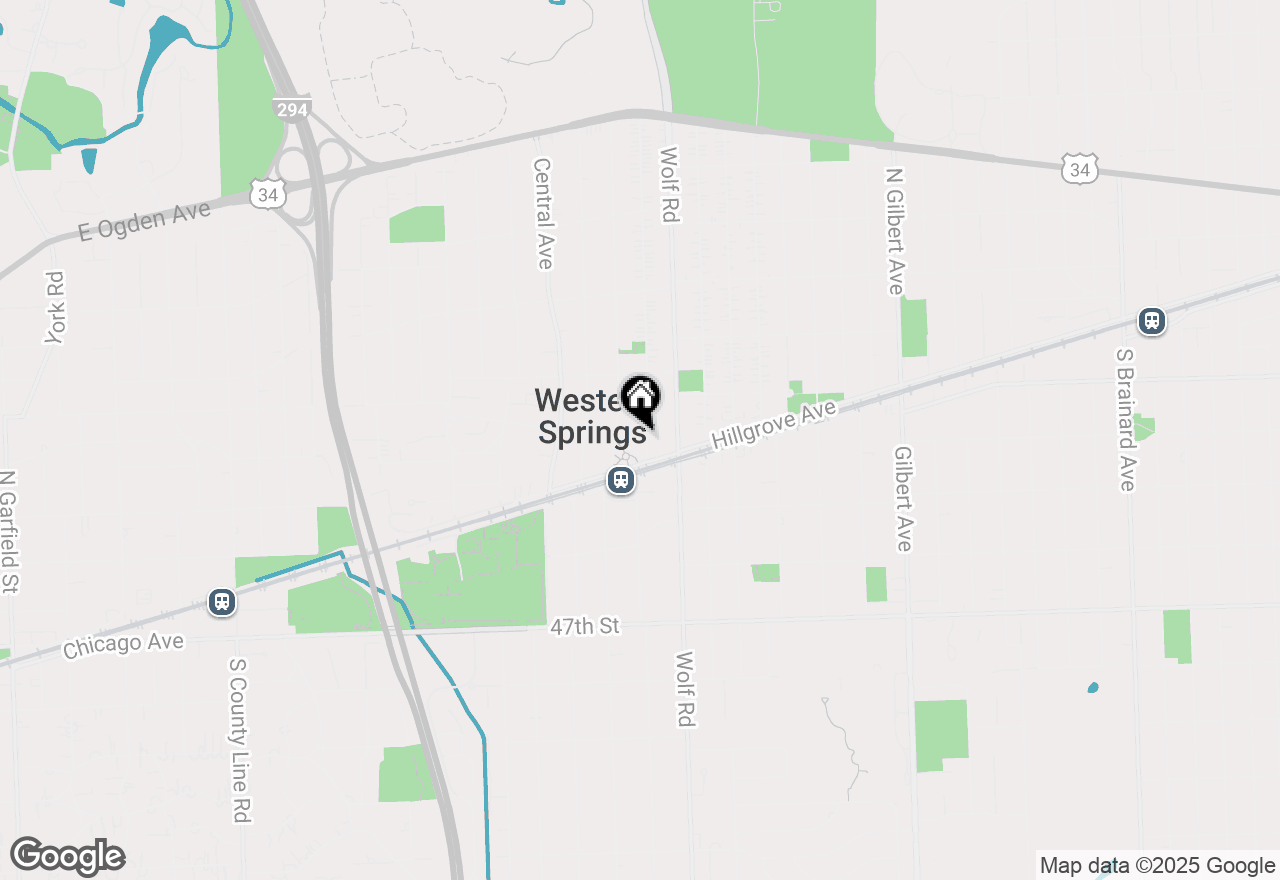 Map of 4358 Lawn Avenue, Western Springs, IL 60558