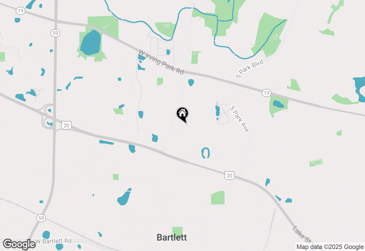 Map of (Address confidential), Streamwood, Illinois 60107