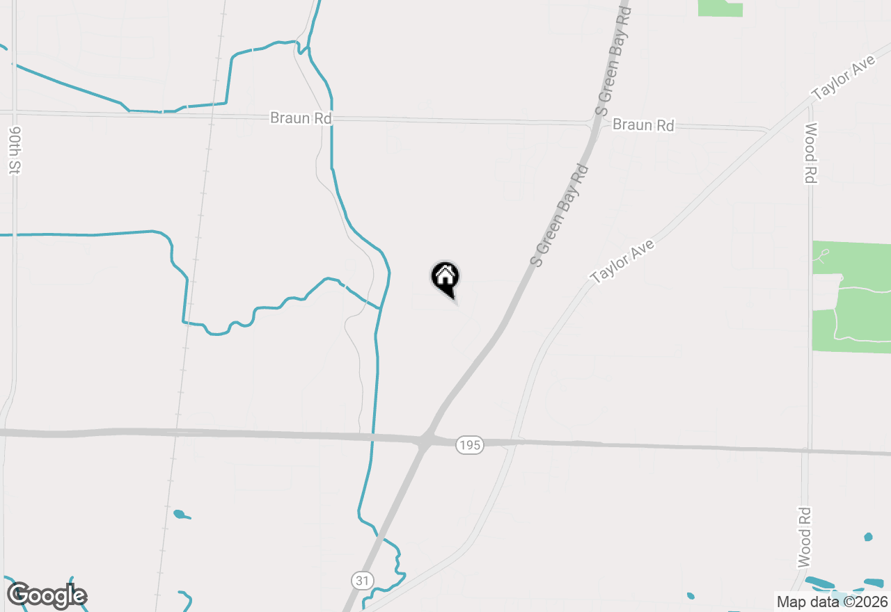 Map of 7064 Fair Oaks Rd, Mount Pleasant, WI 53403