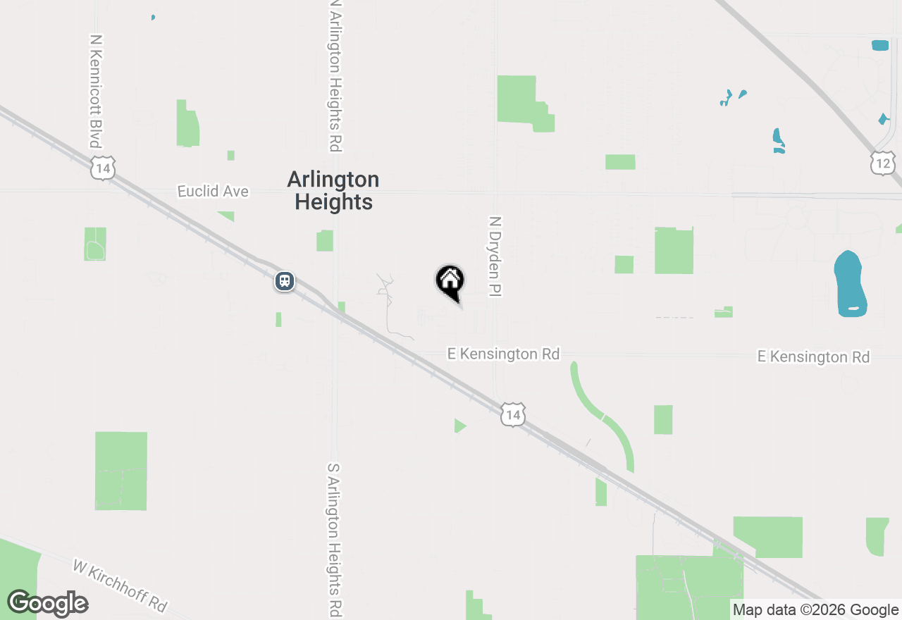 Map of 24 Beverly Lane, Hawthorn Woods, IL 60047