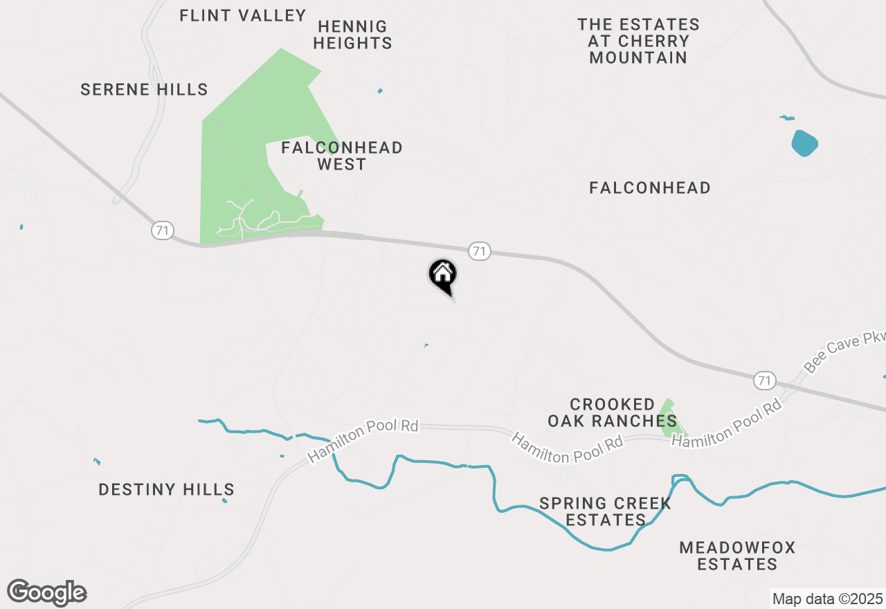 Map of 15204 Cabrillo Way, Bee Cave, TX 78738