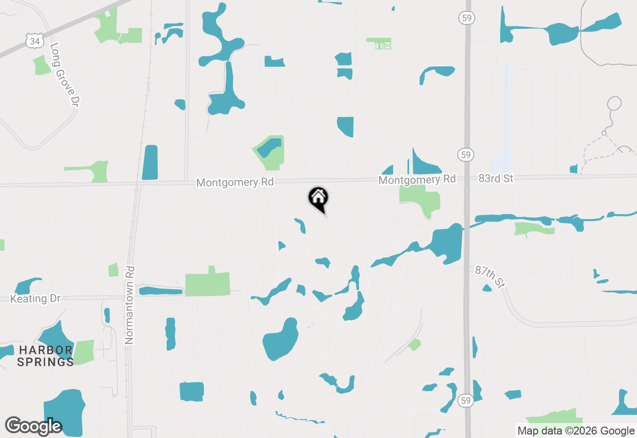 Map of 3901 White Eagle Drive, Naperville, IL 60564