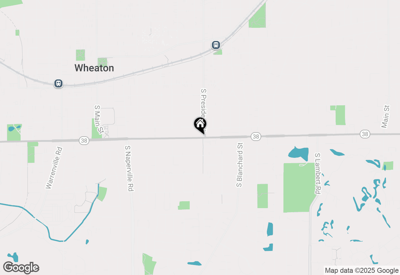 Map of 923 Roosevelt Road, Wheaton, IL 61087
