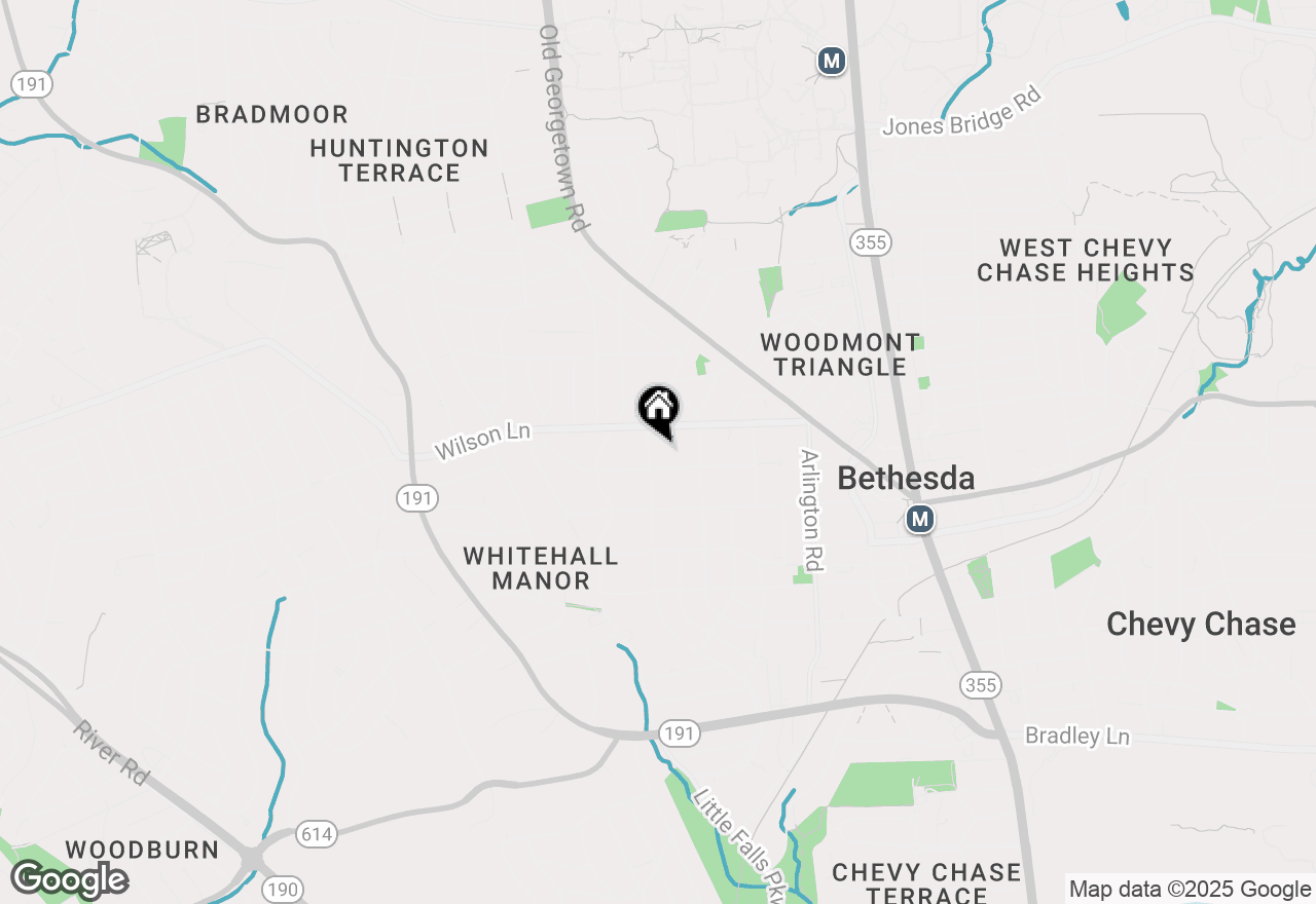 Map of 7609 Fairfax Road, Bethesda, MD 20814