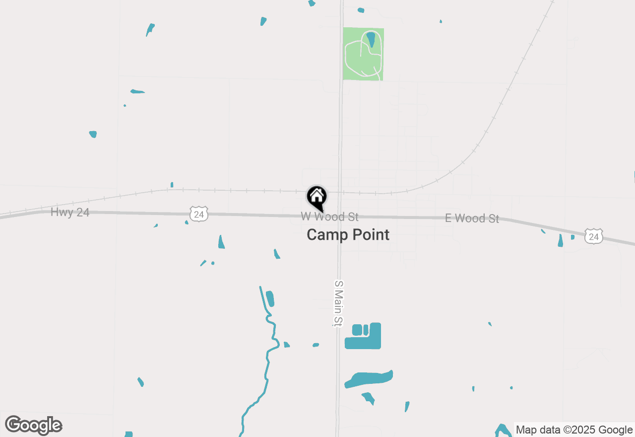 Map of 401 W Wood, Camp Point, IL 62320
