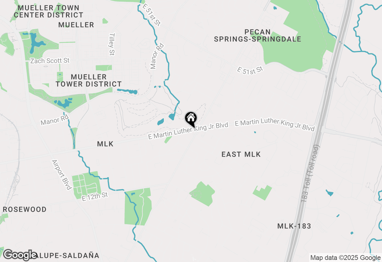 Map of 4507 E Martin Luther King Jr. Blvd #123, Austin, TX 78721