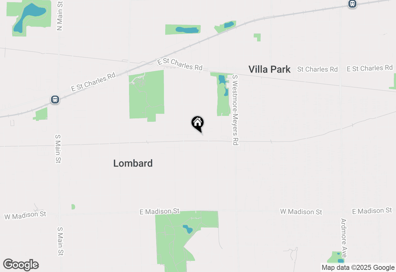 Map of 740 E North Broadway Street #E, Lombard, IL 60148