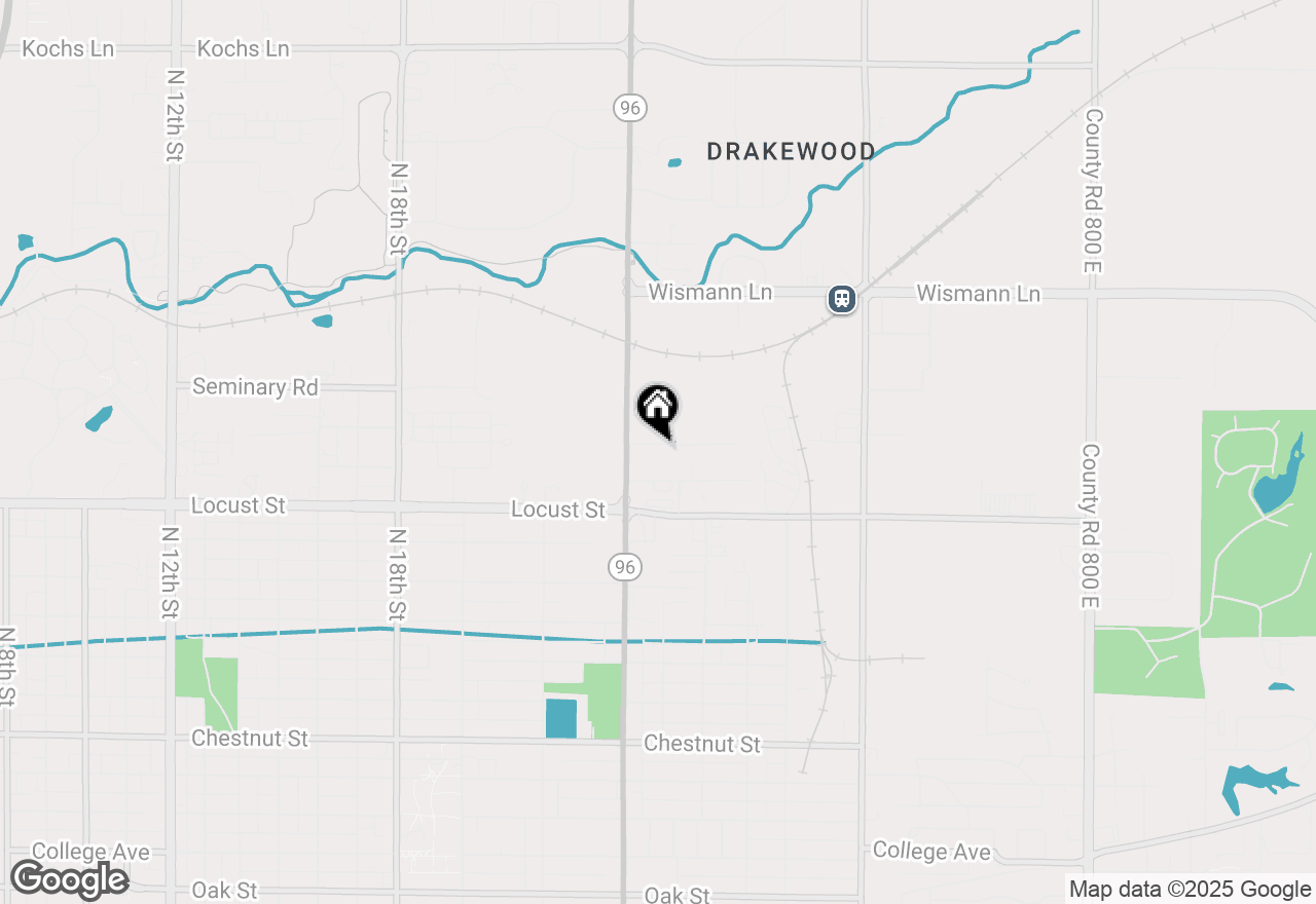 Map of 2510 Turner Road, Quincy, IL 62301