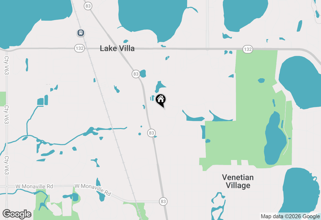 Map of 707 Stratford Court, Lake Villa, IL 60046