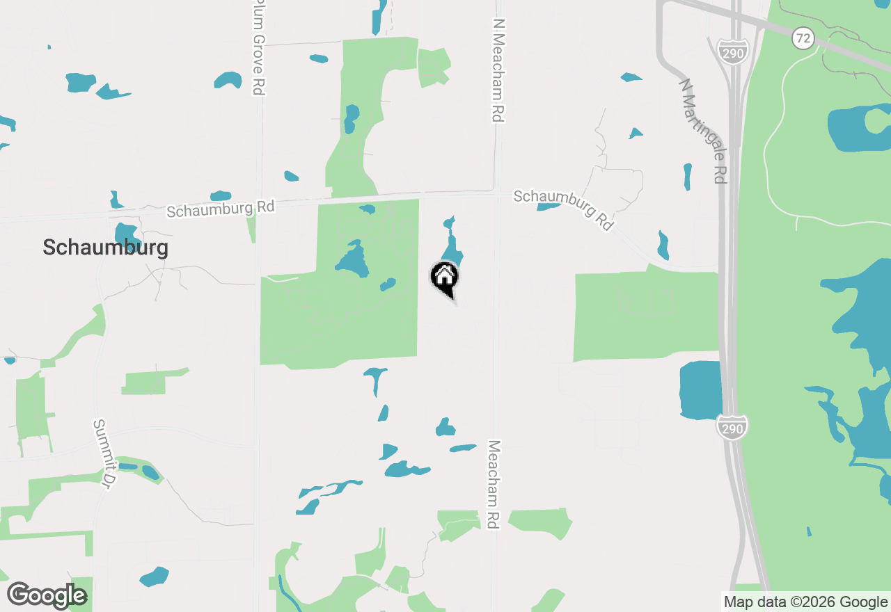 Map of 267 Northbury Court #D2, Schaumburg, IL 60193