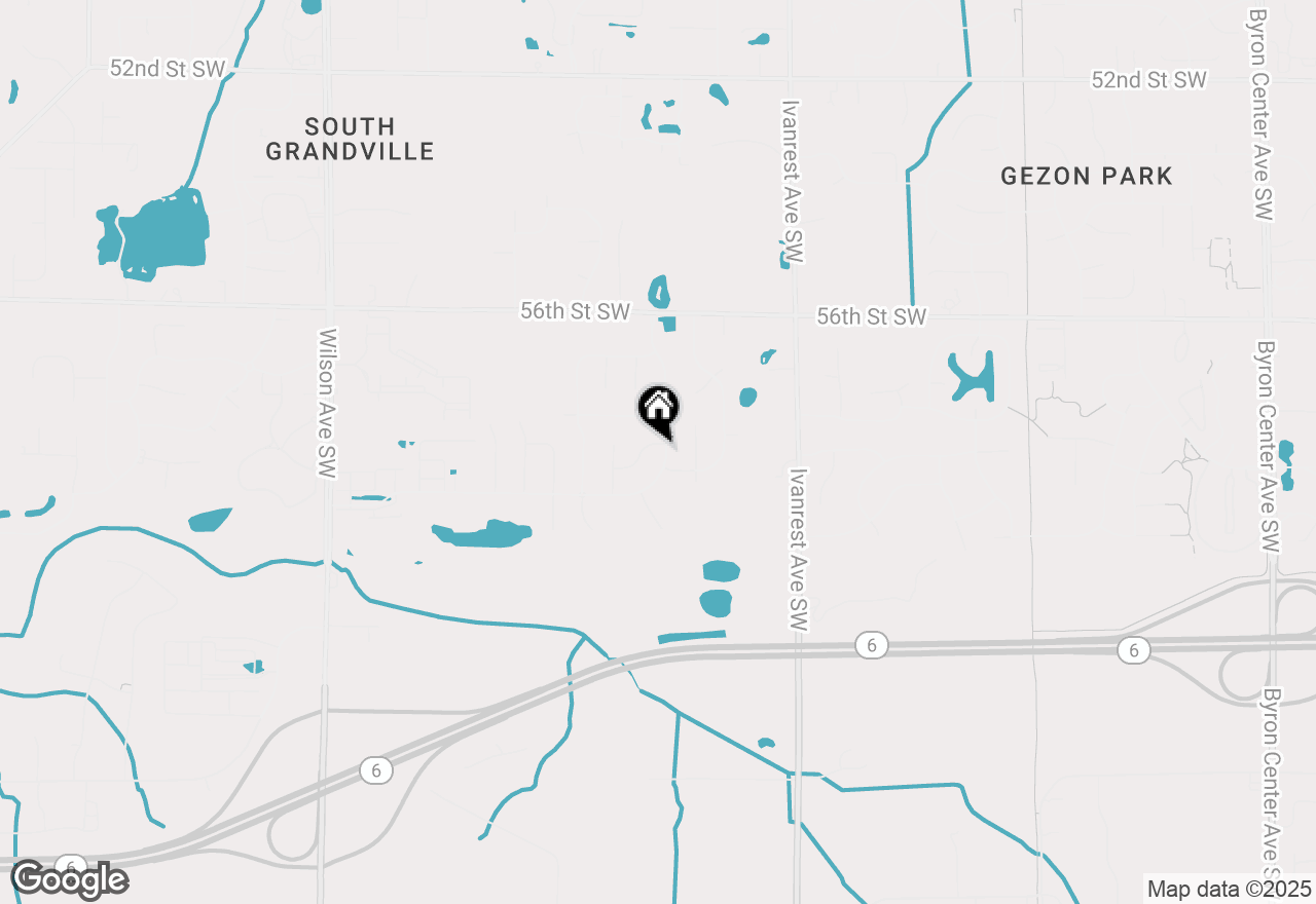 Map of 5845 Nile Drive Sw, Wyoming, MI 49418