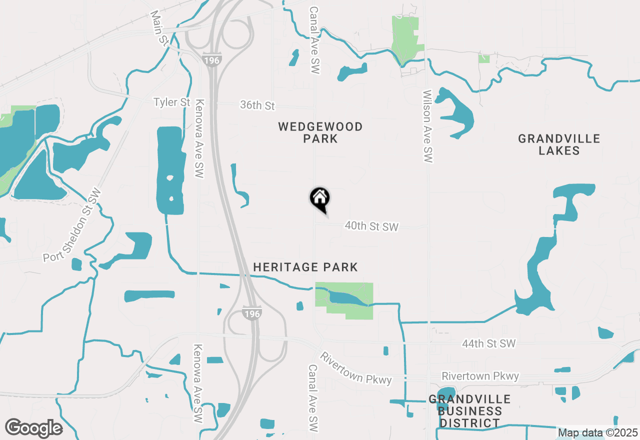 Map of 4383 40th Street Sw, Grandville, MI 49418