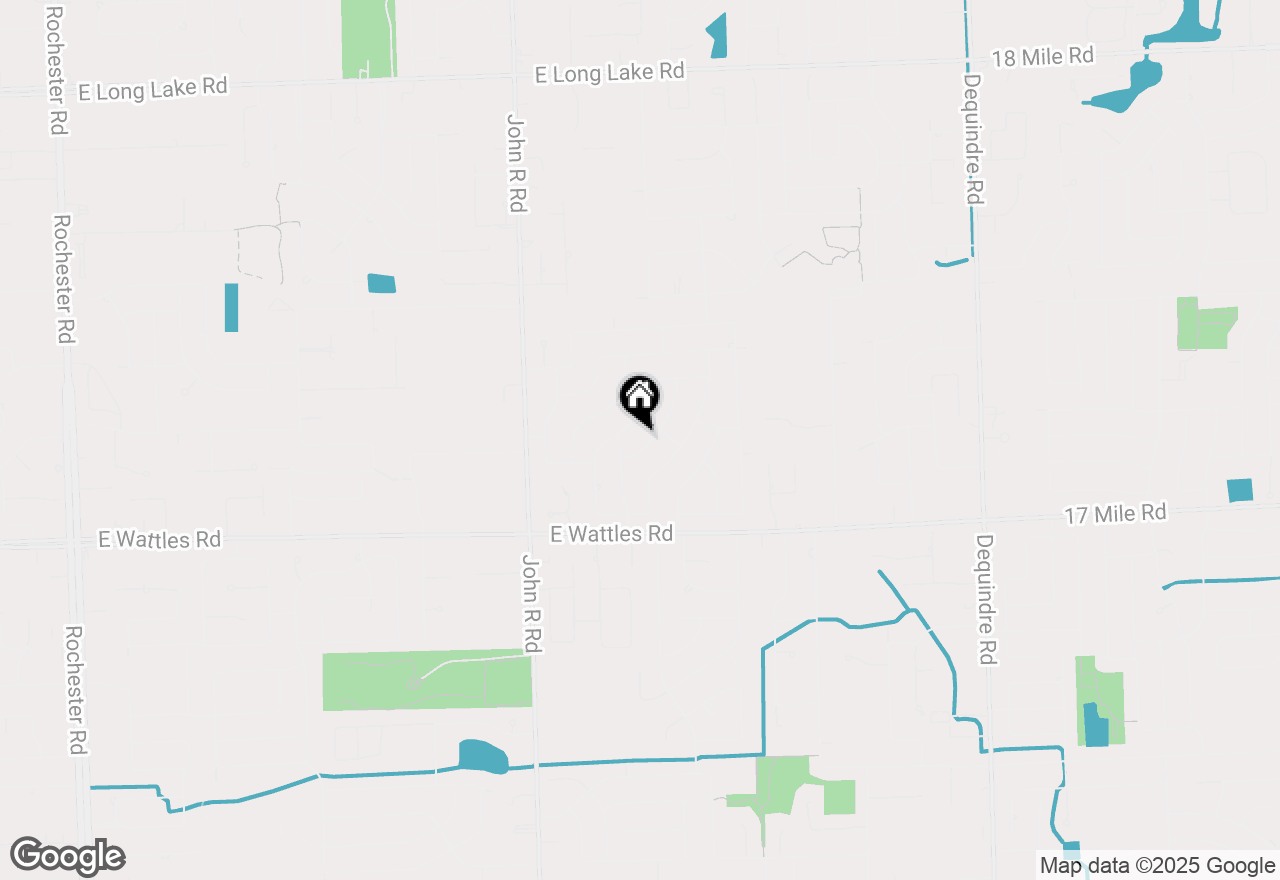 Map of 4151 Cambridge Crescent Drive, Troy, MI 48085