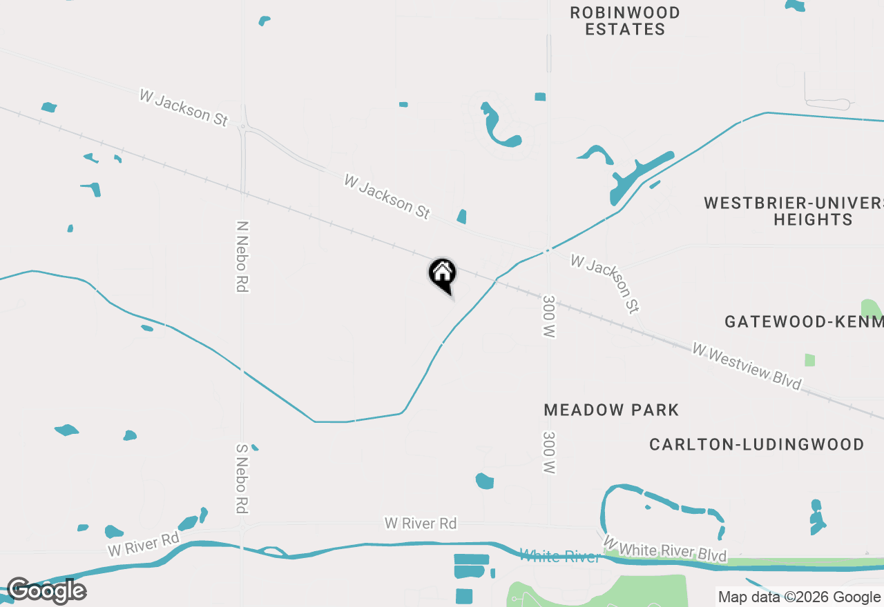 Map of 5401 W Deer Run Court, Muncie, IN 47304