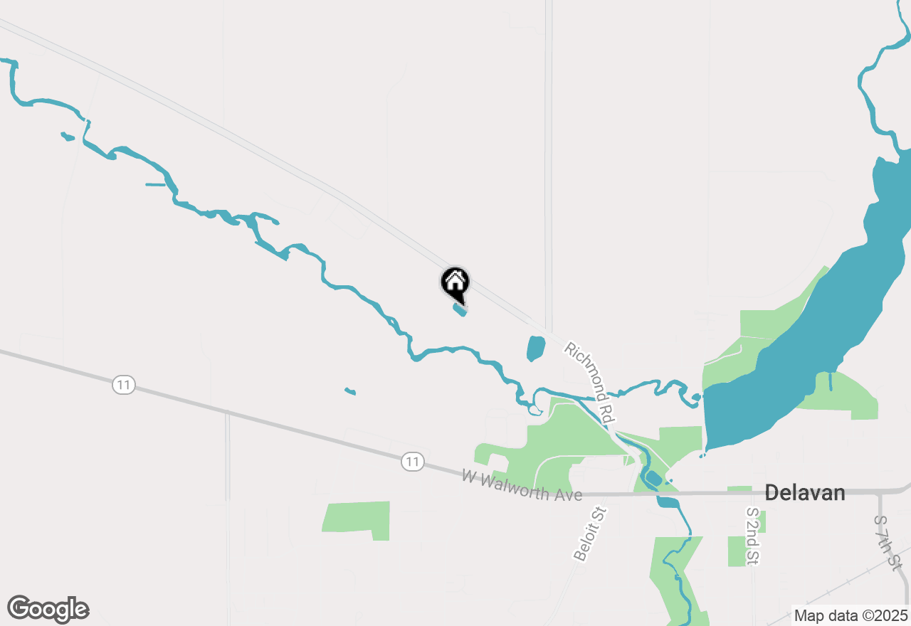 Map of N4159 County Road M, Delavan, WI 53115