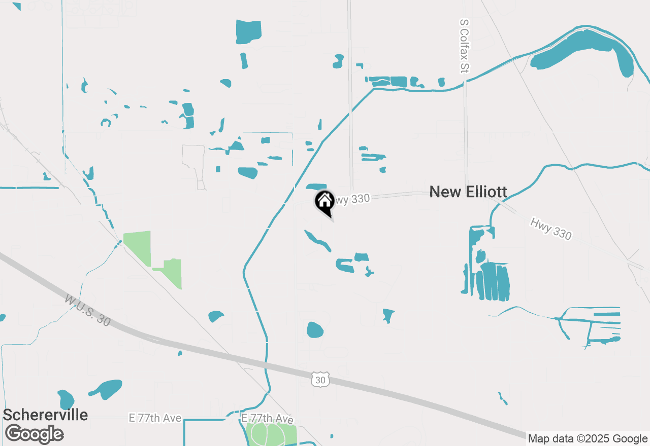 Map of 1707 Valley Court, Schererville, IN 46375