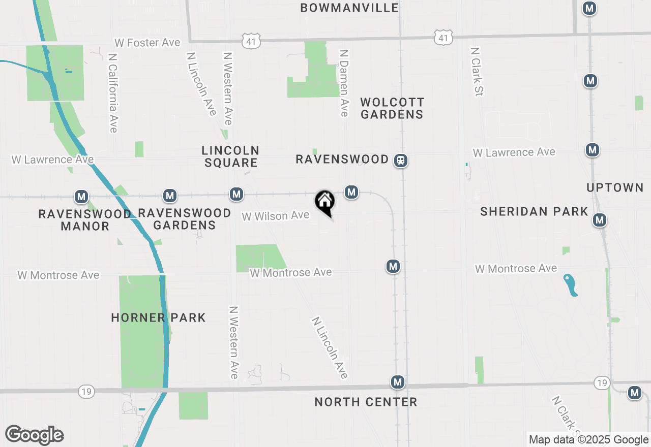 Map of 4540 N Seeley Avenue, Chicago, IL 60625